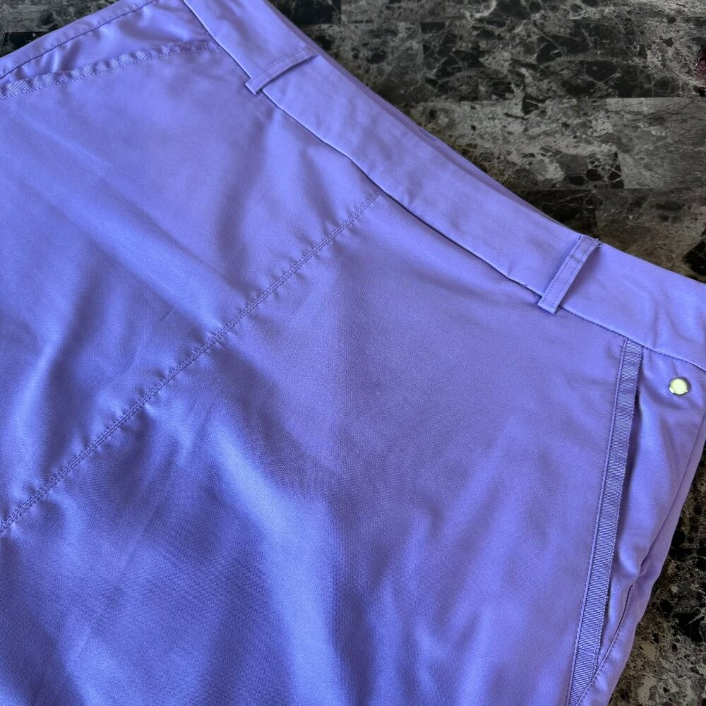 Puma Golf Skort Lined Skirt Purple Performance Fabric Sporty Preppy Trendy 12